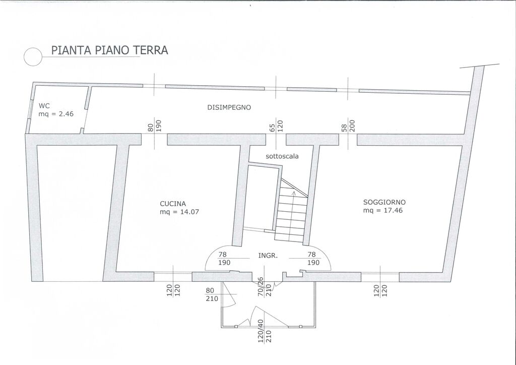 4936411  casa mq140 Da ristrutturare